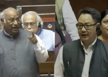 कर्नाटक में मुस्लिम आरक्षण को लेकर राज्यसभा में बवाल,  किरेन रिजिजू और खरगे में तीखी नोकझोंक