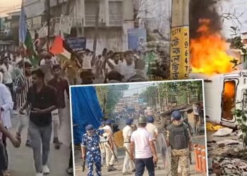 सड़कों पर सन्नाटा, दुकानें बंद, मालदा-बीरभूम में इंटरनेट बंद ,मुर्शिदाबाद हिंसा का हैं हालात?