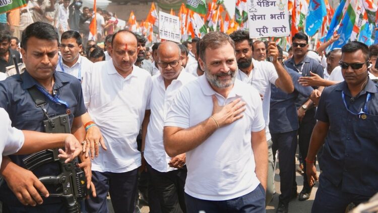 राहुल गांधी आज पटना में संविधान सुरक्षा सम्मेलन में होंगे शामिल………..