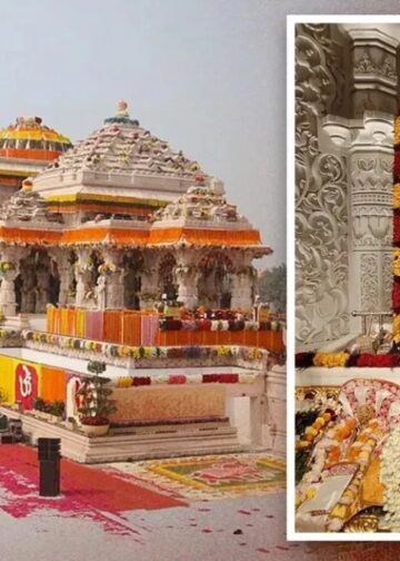 अयोध्या में भव्य राम मंदिर परिसर का निर्माण तेजी से जारी……