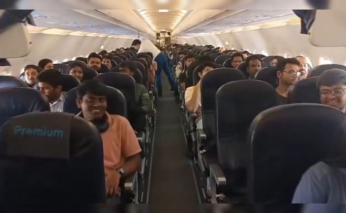 ईरान-इजरायल जंग: 160 भारतीय नागरिकों का पहला जत्था अम्मान से रवाना, आज लौटेंगे स्वदेश