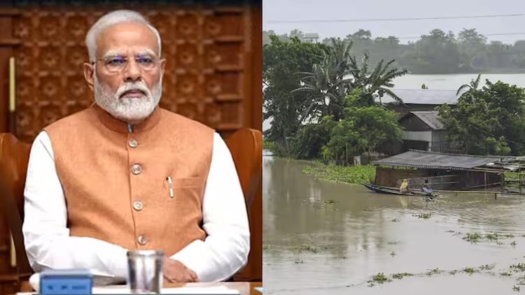 पूर्वोत्तर में ‘जल प्रलय’ से पीएम मोदी परेशान, लगाया मुख्यमंत्रियों को फोन