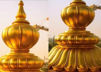 सज गई अयोध्या नगरी, दूसरी प्राण-प्रतिष्ठा शुरू, राजा राम होंगे विराजमान ,राम मंदिर सोने से जगमग