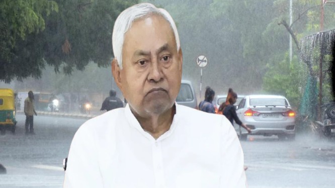 खराब मौसम और बारिश के चलते नीतीश कुमार का कटिहार दौरा फिर रद्द