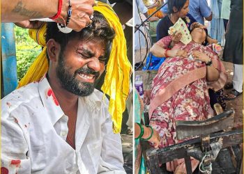 जनसुराज के प्रदर्शनकारियों पर लाठीचार्ज