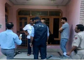 यासीन मलिक के आवास समेत 8 ठिकानों पर छापेमारी……