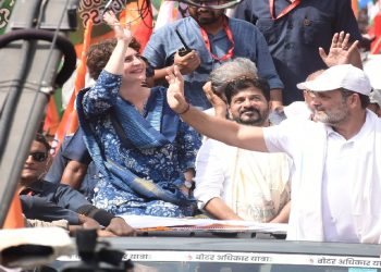 वोटर अधिकार यात्रा का आज 10वां दिन : बिहार में महागठबंधन का पावर शो, राहुल, प्रियंका और रेवंत रेड्डी रहेंगे एक मंच पर………………