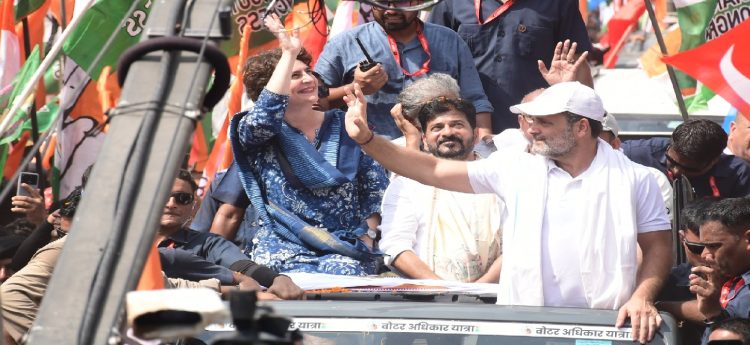 वोटर अधिकार यात्रा का आज 10वां दिन : बिहार में महागठबंधन का पावर शो, राहुल, प्रियंका और रेवंत रेड्डी रहेंगे एक मंच पर………………