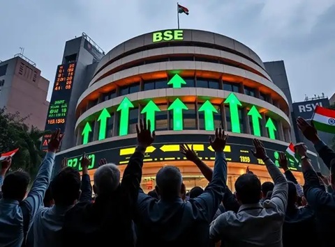 जीएसटी सुधारों के एलान के बाद शेयर बाजार गुलजार; सेंसेक्स ने लगाई लंबी छलांग, निफ्टी में भी तेजी