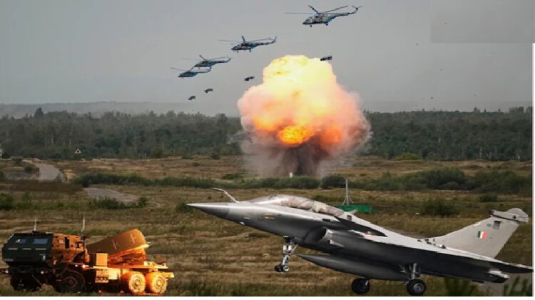 वेस्‍टर्न के बाद अब भारतीय सेना पश्चिमी सीमा पर कर रही है इंटिग्रेटेड सैन्‍य अभ्‍यास …………………….