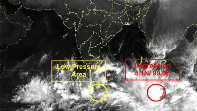 कहां से आ रहा है चक्रवात सेन्यार !