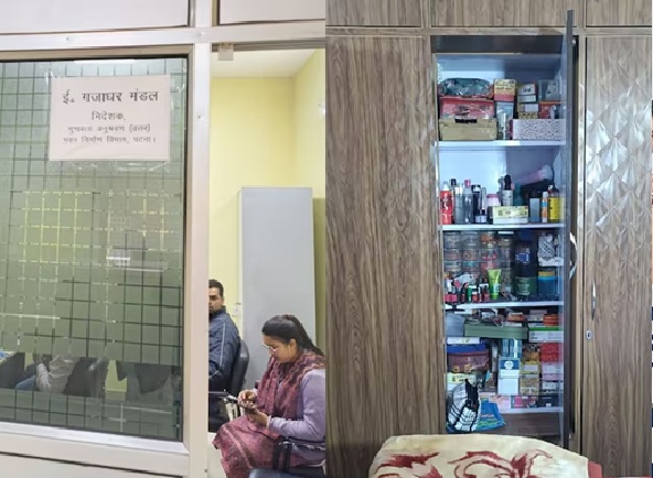 भवन निर्माण विभाग के निदेशक गजाधर मंडल के घर-दफ्तर पर एक साथ SVU की पड़ी रेड………