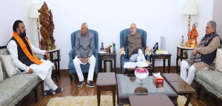 दिल्ली दौरे पर सीएम नीतीश कुमार पीएम नरेंद्र मोदी और गृह मंत्री अमित शाह से किये मुलाकात…………