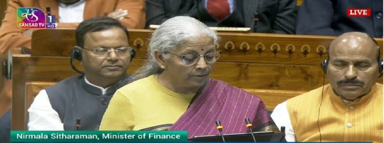 आज वित्त मंत्री निर्मला सीतारमण का 9वां और मोदी सरकार का 15वां पूर्ण बजट संसद में हुआ पेश……………