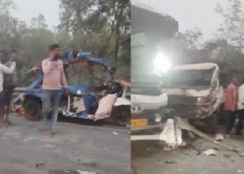 भागलपुर में NH-31 पर भीषण सड़क हादसा ,4 की मौत