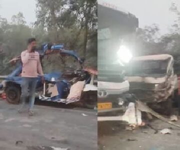 भागलपुर में NH-31 पर भीषण सड़क हादसा ,4 की मौत