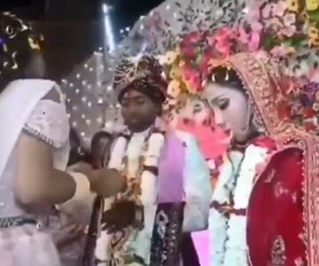 जयमाल के दौरान स्टेज पर चढ़कर दुल्हन को मारी गोली………