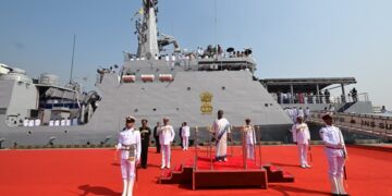 राष्ट्रपति द्रौपदी मुर्मू अंतर्राष्ट्रीय फ्लीट रीव्यू 2026 में शामिल………..