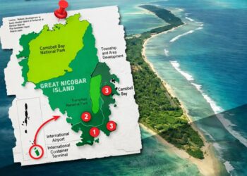 ग्रेट निकोबार मेगा प्रोजेक्ट को NGT से मिली मंजूरी ………………..