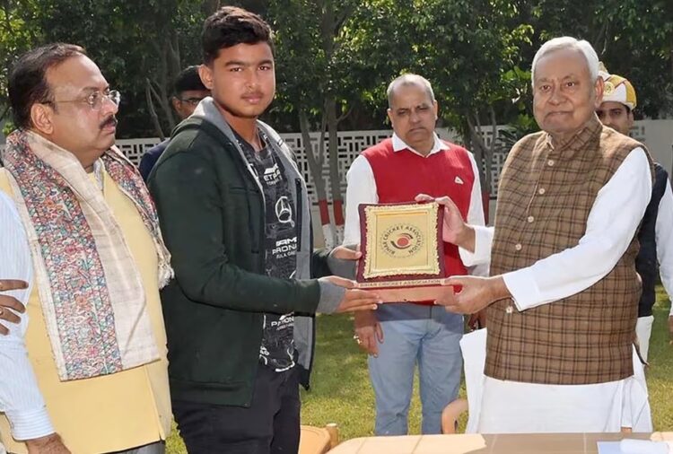 वैभव सूर्यवंशी को सम्मानित करेंगे CM नीतीश