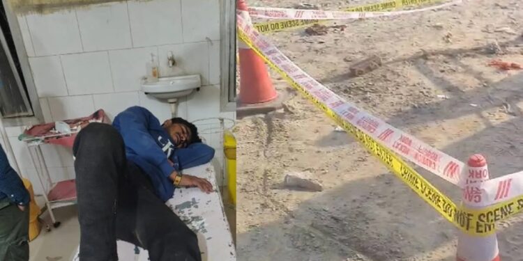 पटना में ऑपरेशन लंगड़ा के तहत STF ने दौड़ाकर मारी गोली ……….