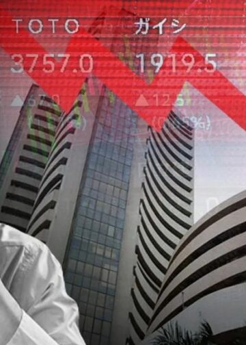 बाजार खुलते ही निवेशकों के ₹5 लाख करोड़ स्वाहा, सेंसेक्स 900 और निफ्टी 264 अंक टूटे……….