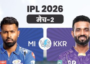 IPL-2026 : आज मुंबई और कोलकाता के बीच मुकाबला