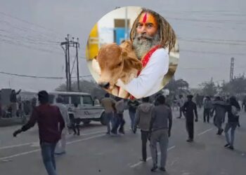 ईद पर मथुरा में बवाल , सेना की टुकड़ी ने संभाला मोर्चा