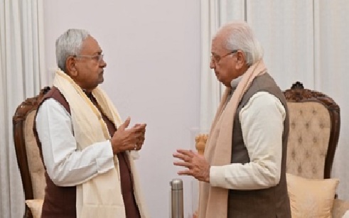 अचानक राजभवन क्यों पहुंच गए सीएम नीतीश कुमार?