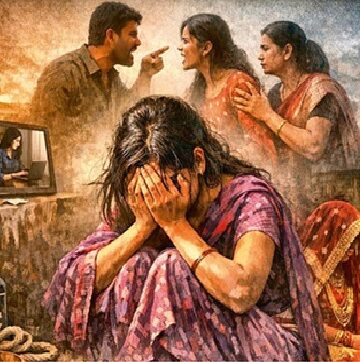 ‘पारिवारिक समस्या’ इन दो शब्दों की आड़ में छिपा है भारतीय समाज का स्याह चेहरा……………………