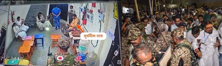 रात के अंधेरे में मूसलाधार बारिश के बीच ‘स्ट्रॉन्ग रूम’ पर सियासत क्यों…………………..