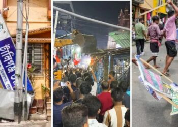 नतीजों के बाद बंगाल में कई जगह हिंसा, एक्शन में चुनाव आयोग……..