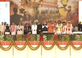 बंगाल में NDA ने दिखाई ताकत………….
