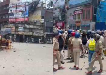 बिहार बंद में प्रदर्शन उग्र , पटना से सीवान तक पत्थरबाजी-लाठीचार्ज, आंसू गैस ,हवाई फायरिंग…………..
