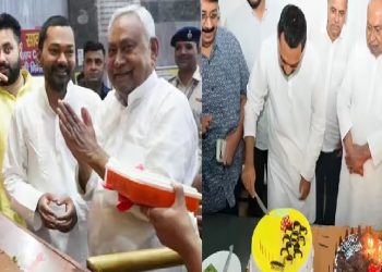दिल तो बच्चा है जी… जन्मदिन पर नीतीश कुमार संग पहले पूजा की केक काटा , फिर सदन पहुंचे निशांत
