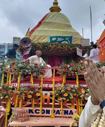 आज इस्कॉन मंदिर से निकलेगी प्रभु जगन्नाथ की भव्य रथयात्रा