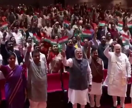 एनडीए की ‘मंगल मिलन’ बैठक………..