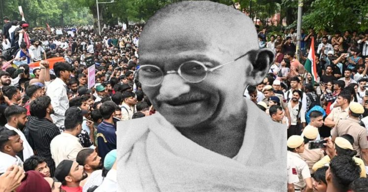 AI-रील्स के दौर में गांंधी की वापसी!
