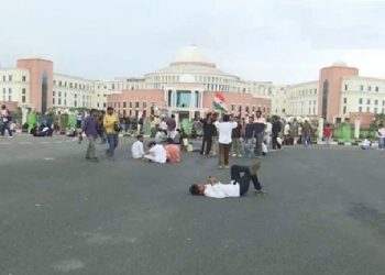 झारखंड विधानसभा घेराव के दौरान ABVP कार्यकर्ताओं-पुलिस में झड़प..