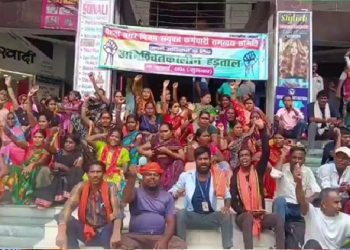पटना में सफाईकर्मियों की हड़ताल सातवां दिन, डेंगू-मलेरिया का बढ़ा खतरा………